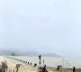 六蓝水库溃坝前水漫坝顶的震撼图片