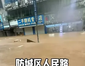 今年10号台风“美莎克”重创广西防城港区，损失惨重