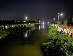 横州市陶圩燕舞亭钓鱼佬夜钓实况